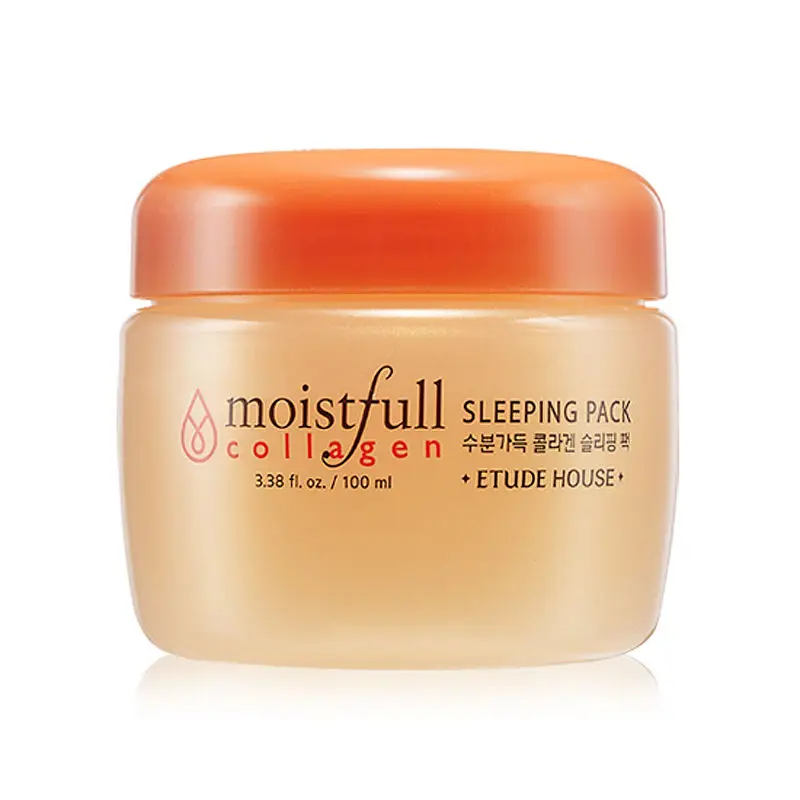 Pаспродажа ZANABILI оригинал Корея moistfull коллагена Sleeping pack Уход за кожей лица маска отбеливающая увлажняющие кожу гладкой маска для лица