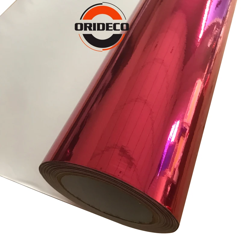 Rose Red chrome mirror film car wrapping sticker 3