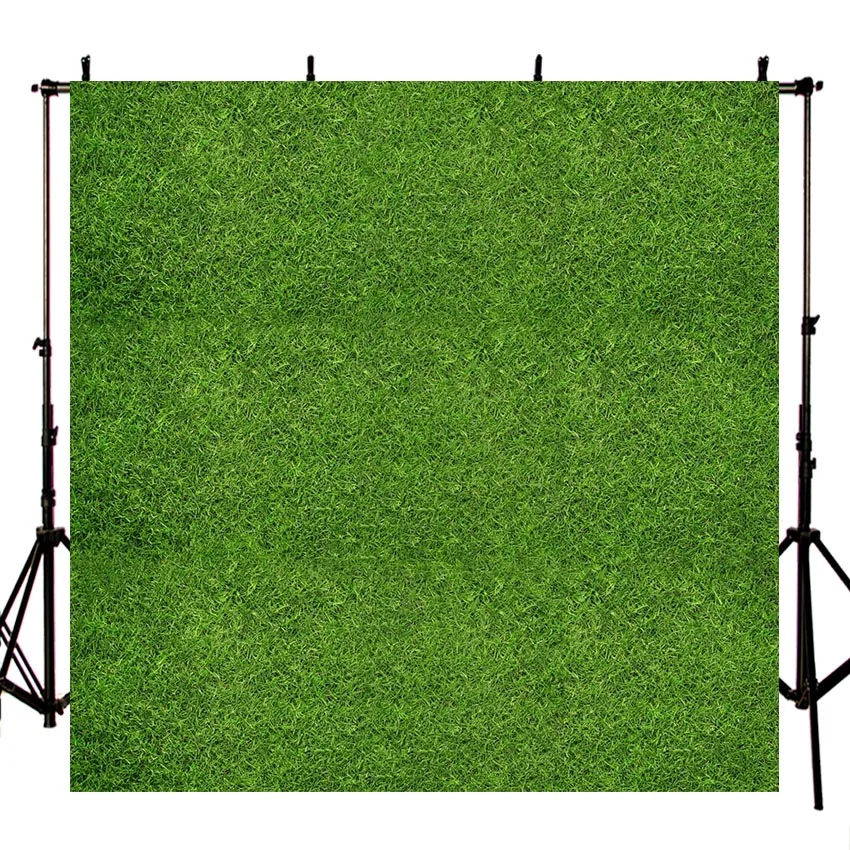 MEHOFOTO Green Grass Screen Stage Wedding Portrait Photography Backgrounds Customized Photographic Backdrops for Photo Studio |