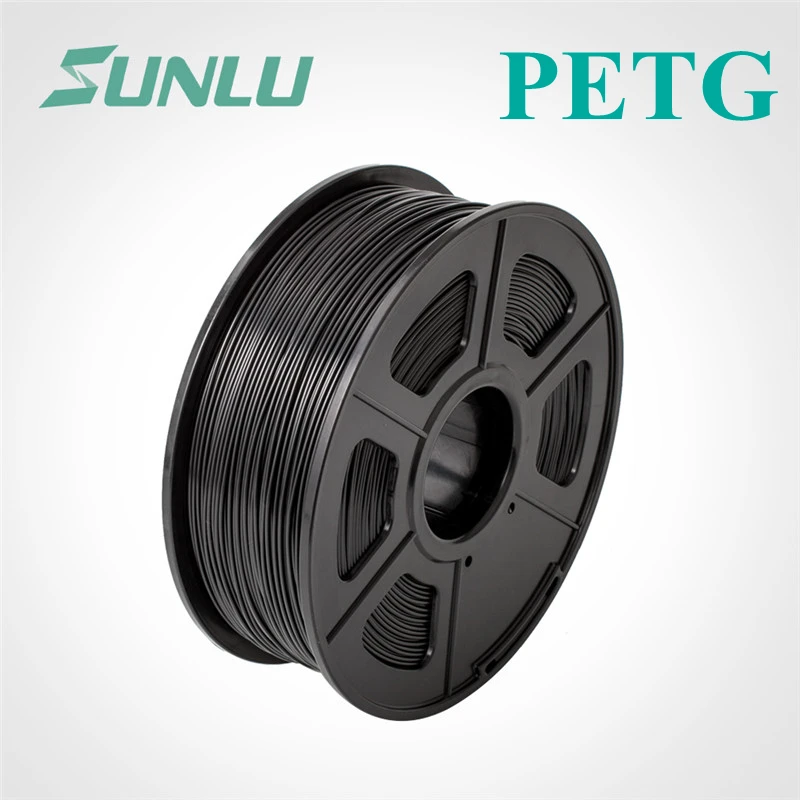 

free ship SUNLU 3D Printer Filament PETG 100% no bubble 1.75mm 1KG 2.2lbs Spool PETG Filament with RoHS and Reach certificate