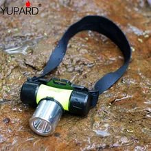 YUPARD подводный 1000 люмен XM-L XML T6 налобный фонарь яркий светодиодный водонепроницаемый 60mSwimming Дайвинг головной светильник погружение головной светильник фонарь лампа