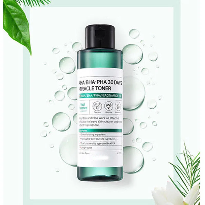 Корейская косметика SomebyMiracle Aha. Bha. Pha 30 дней чудо тонер 150 мл | Красота и здоровье