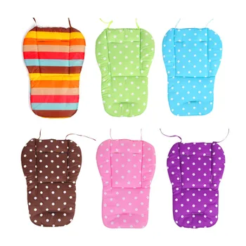 

Baby Stroller Seat Cushion Pushchair High Chair Pram Car Colorful Soft Mattresses Carriages Seat Pad Stroller Mat Accessories 1P