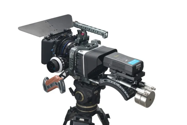 

Tilta Pro offset shoulder rig BMCC rig for BlackMagic Camera Cage + follow focus + 4*4 Portable Matte box Free + V mount