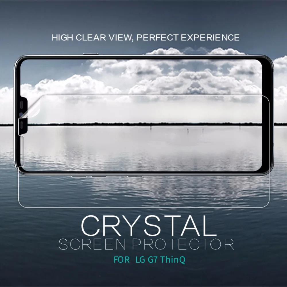 

2 pcs/lot Screen Protector For LG G7 G7+ ThinQ NILLKIN Crystal Super Clear OR Matte Anti-Glare Protective Film For LG G7 ThinQ