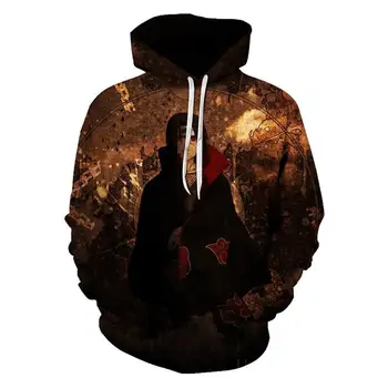 

2017 new large size 3D Hoodie Naruto anime Uchiha Itach men women Hoodies Sweatshirts 3d hoodie Sweatshirt for men plus size 5XL