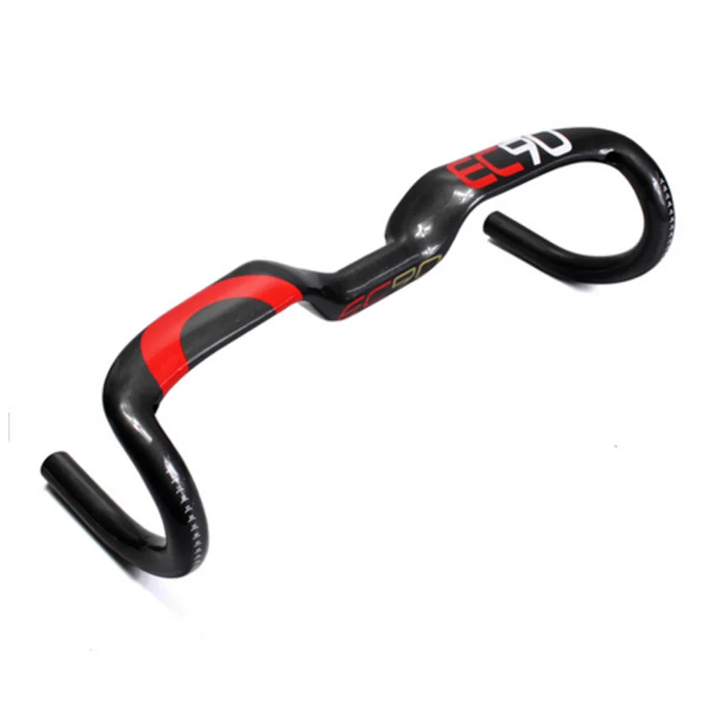 

2017 New carbon fiber carbon fiber highway bicycle thighed handle carbon handlebar road bike handlebar 31.8*400 420 440MM