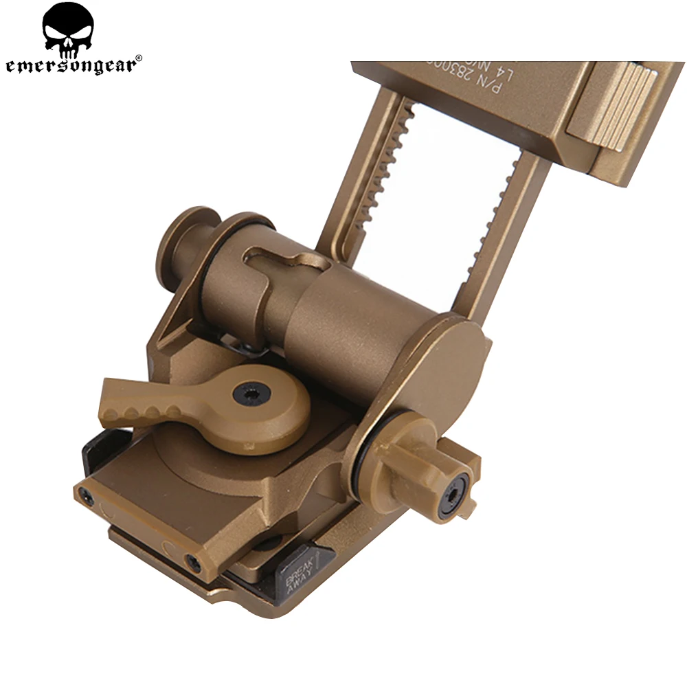 EMERSON Helmet L4G24 NVG Mount для очков ночного видения AN/PVS 7 14 15 18 21 MICH ACH EM7883| |