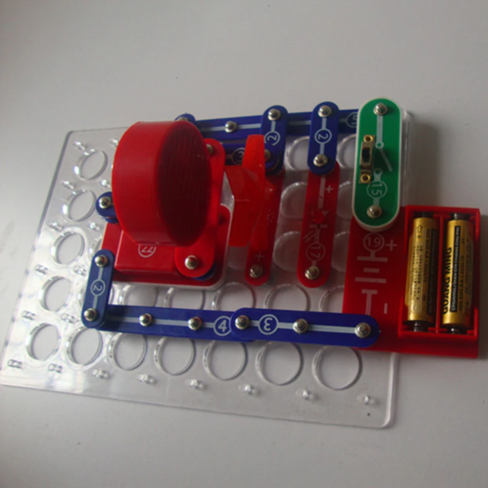 DIY Electronic Building Blocks Toy 199 Types Compound Mode Electrical Assembly Kit Kids Physics Electronic Development Toy#20