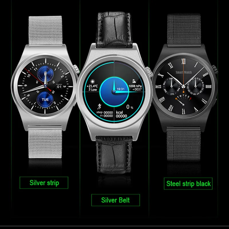 New Fullly Rounded Smart Watch X10 Suppors Heart Rate Monitor Sedentary