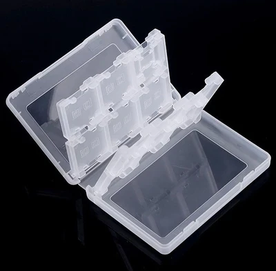 16-in-1 White/Black Protective Memory Card Storage Case Holder Box for Nintendo 3DS/ DSi / DSiLL 3DSLL |