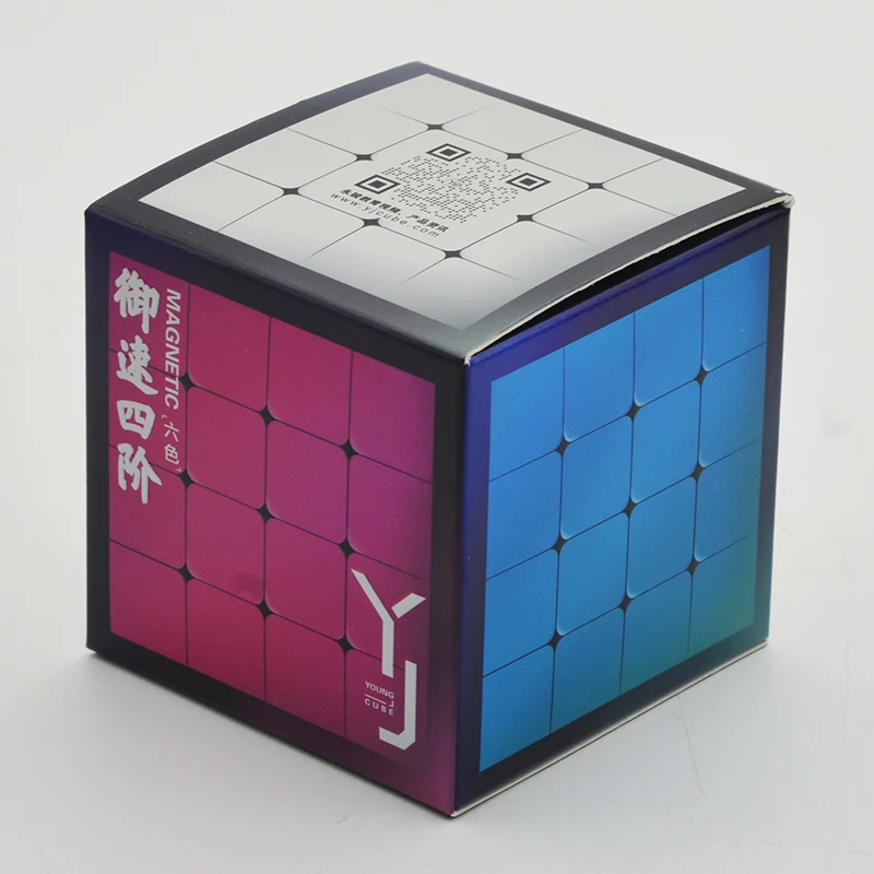 Волшебный кубик-головоломка, YJ Yusu, 2 м, 4x4x4, магнитный кубик, 4*4*4, головоломка Yusu V2 M, Yongjun, игрушки, профессиональные магниты, кубики 4x4