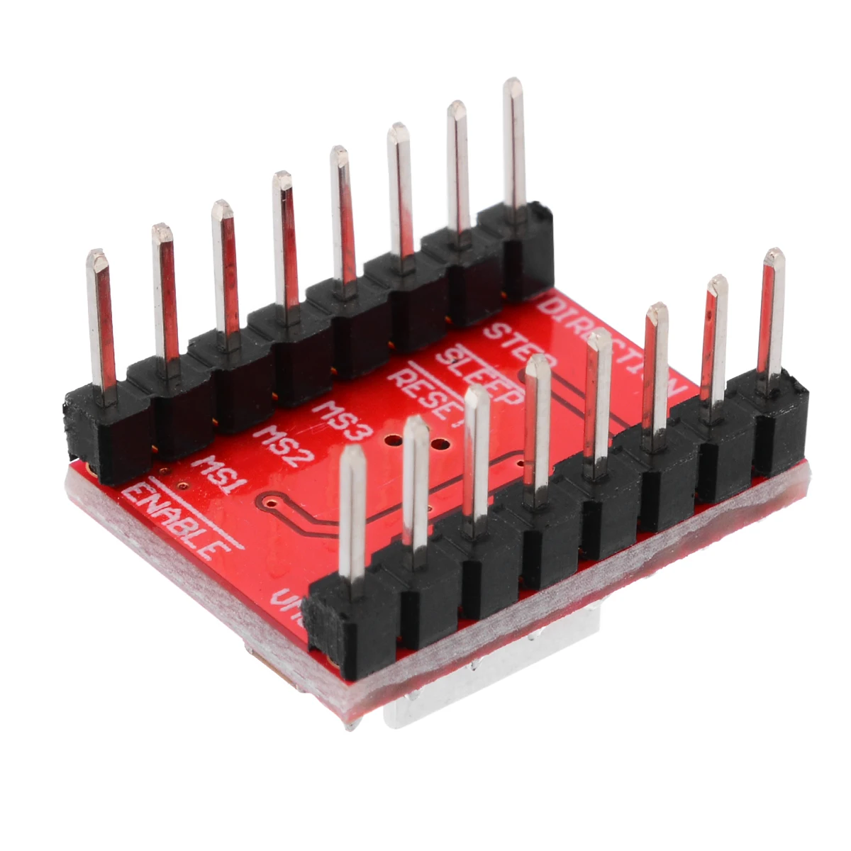 5pcs/set Mini Electrical Stepping Motor Driver A4988 Stepper Motor Driver Module 3D Printer RepRap with Radiator Heat Sink