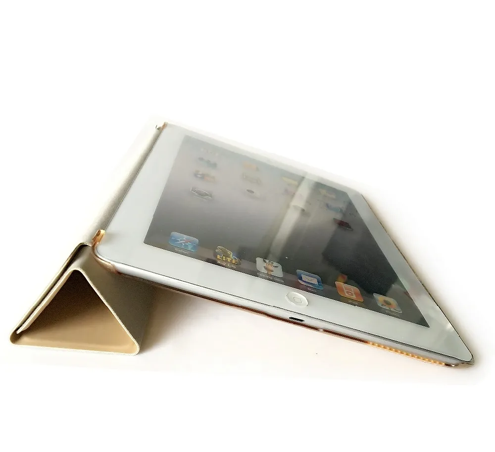 Чехол для iPad 2 iPad 3 iPad 4 YRSKV PC жесткий+ умный чехол из искусственной кожи с функцией автоматического сна ультра тонкий чехол для планшета для iPad 2/3/4