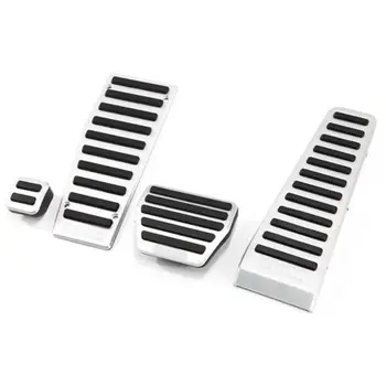 

Brand New High Quality No Drilling Steel Stainless Fuel Brake Pedal Cover Set For Infiniti Series MT