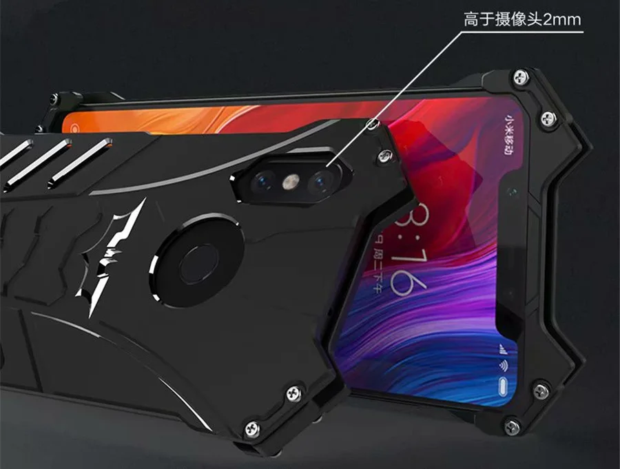 xiaomi mi 8 metal case (4)