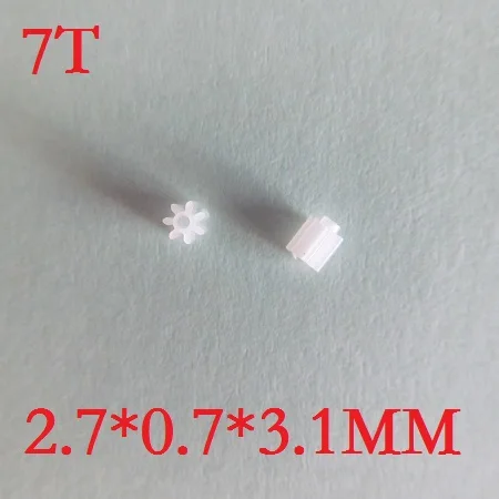 

Мотор-редуктор 7T 2,7*0,7*3,1 мм, 5 шт., для самостоятельной сборки, Avatar F103, Радиоуправляемый вертолет, игрушечный автомобиль, робот, лодка, запасные части, аксессуары