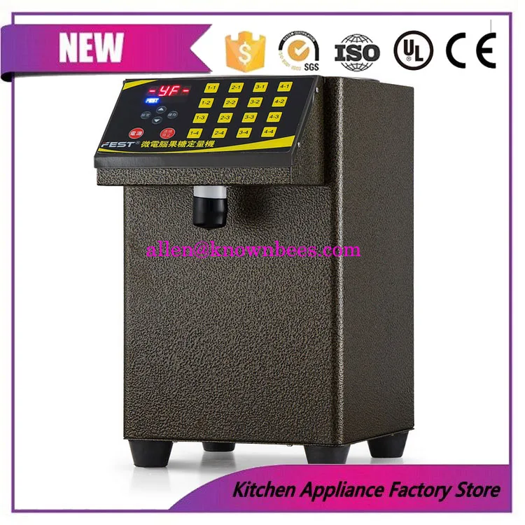 

Automatic Fructose machine Bubble tea machine For Bubble tea shop Syrup Dispenser 8.5L 250CC Fructose dispenser