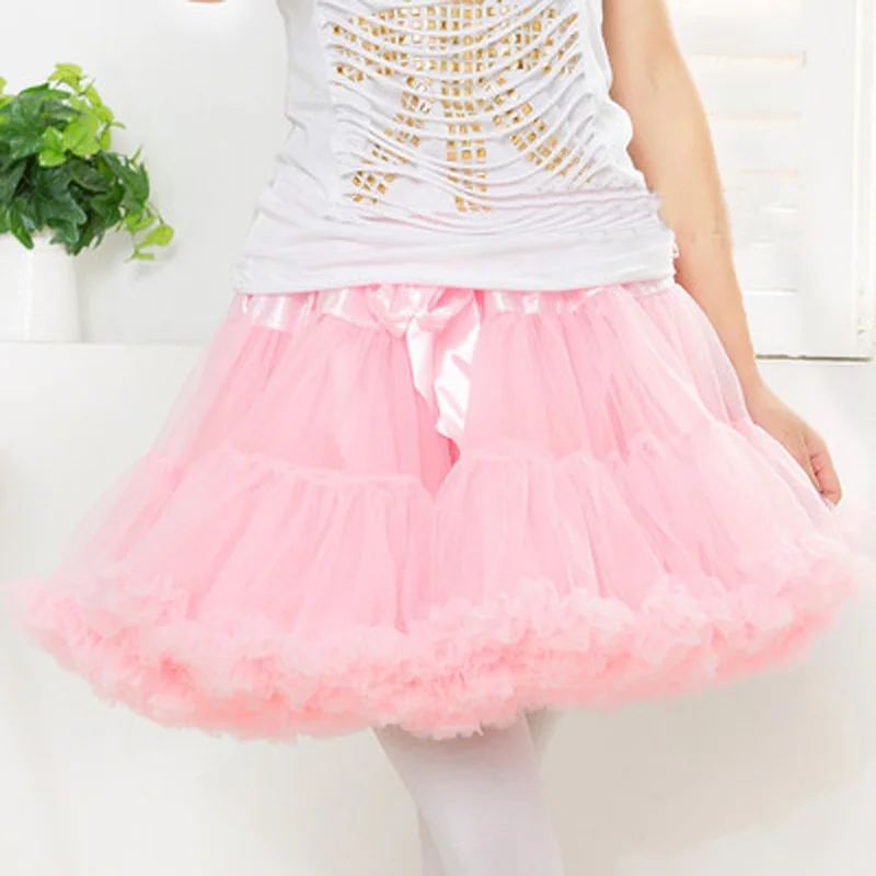 Ladies Girl Petticoat Crinoline Underskirt Swing Ballet Tutu Skirt Lolita Dress 