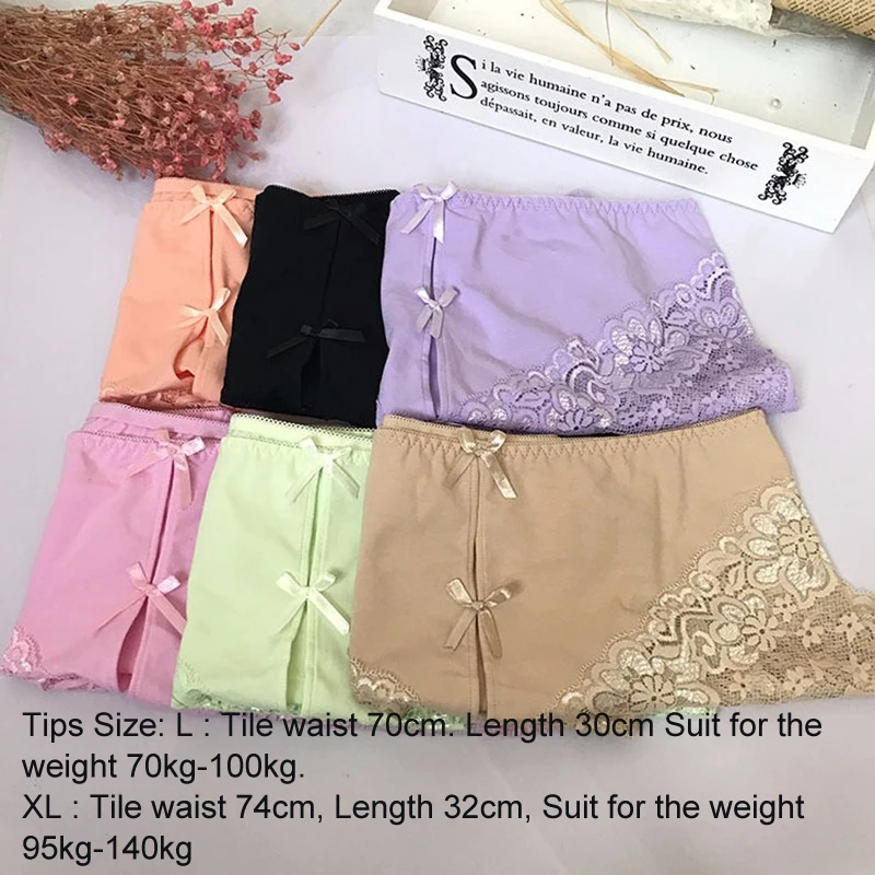 Deruilady Plus Size Panties Lace High Waist Briefs Lace Cute Bow Underwear Women Hollow Out Sexy Lingerie Cotton Panties Women Deruilady Plus Size Panties Lace High Waist Briefs Lace Cute Bow Underwear Women Hollow Out Sexy Lingerie Cotton Panties Women