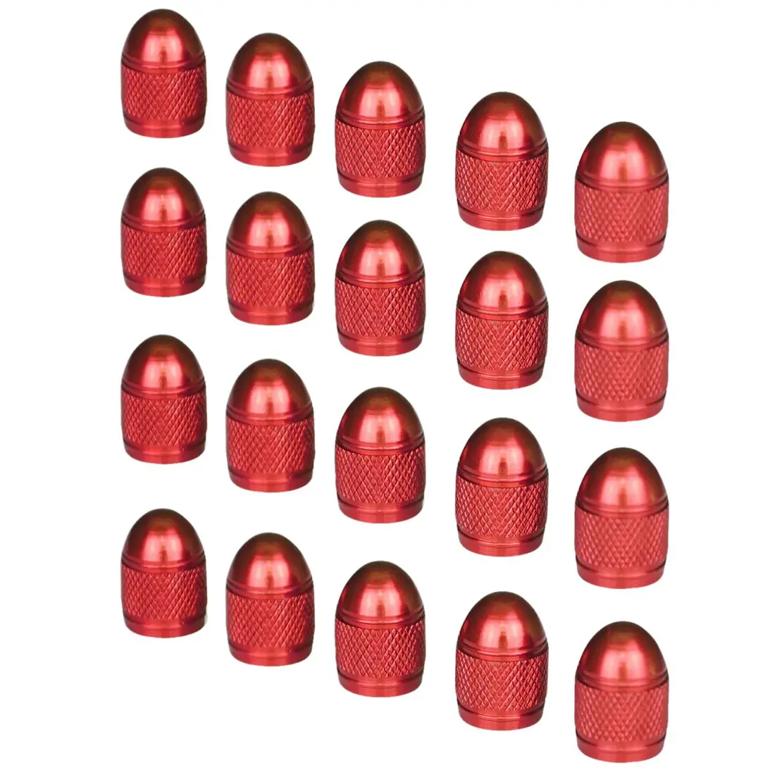 AUTO Cool Short Style Anodized Surface Valve Stem Caps Car Wheel Valve