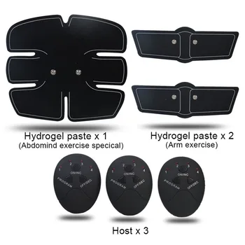 

TENS EMS Wireless Muscle Stimulator Body Slimming Muscle Exerciser Training Device Electric Weight Loss Stickers Slimming Belt