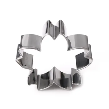 

5pcs DIY Wedding Baking Tools Stainless Steel Biscuit Fondant Cake Confectionery Mold Cherry Cake Cookie Cutter Mold