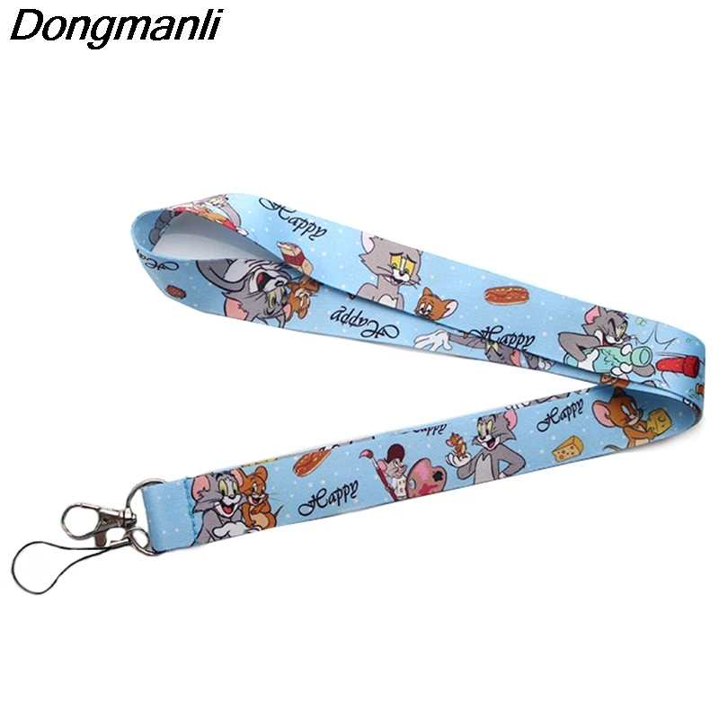P3849 Dongmanli брелок для кошек шнур бейдж ID ремешки/Мобильный телефон Веревка/брелок
