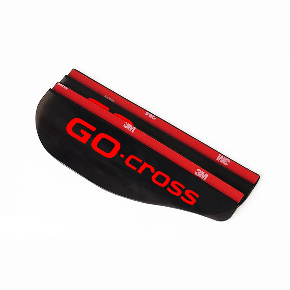 Rearview Mirror Rain Eyebrow Flap Shield Shade Rainproof For Mitsubishi Fortis Pajero Zinger Grandis L200 mirage Car Styling PVC