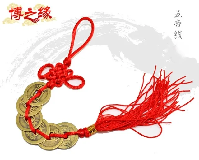 

sales Genuine Pure 2pcs Copper lucky evil bronze coins decoration