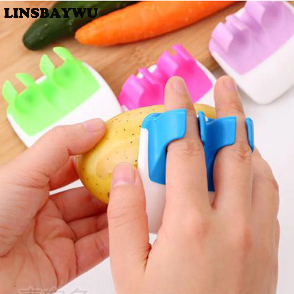 Finger Held Palm Peeler Easy Hold Vegetable Fruit Salad Slicer Kitchen Tool New Finger Held Palm Peeler Easy Hold Vegetable Fruit Salad Slicer Kitchen Tool New