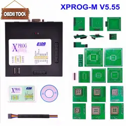 Xprog V5.55 XPROG М ЭКЮ программист Xprog 5,55 без USB Dongle Xprog Box 5. 55 ЭКЮ чип-тюнинг комплект особенно для CAS4