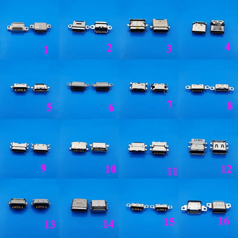 

18Model USB Type C Female Connectors Micro USB 3.1 Jacks for HUAWEI MEIZU LeTV Xiaomi usb charging port 24pin/12pin USB-C