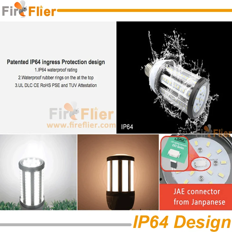 ip64 led corn bulb light waterproof