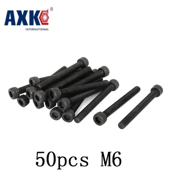 

Axk All Teeth 50pcs M6x14 Mm Flat Head Countersunk Head Black Grade 12.9 Alloy Steel Blackening Hex Socket Head Cap Screw