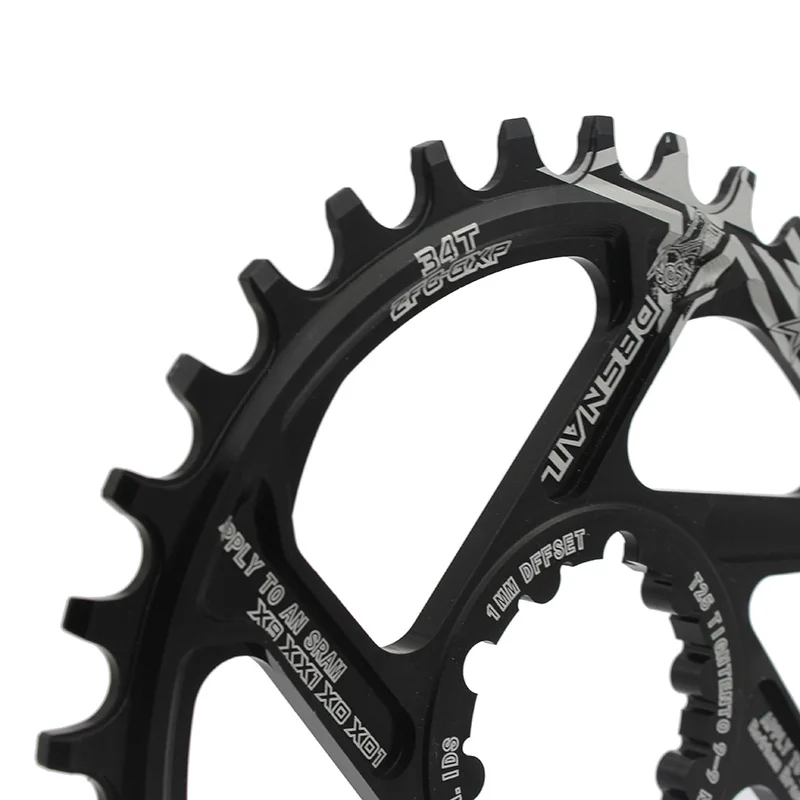 MTB GXP велосипедная кривошипная система фиксированная Шестерня Кривошип 34T 36T 38T 40T
