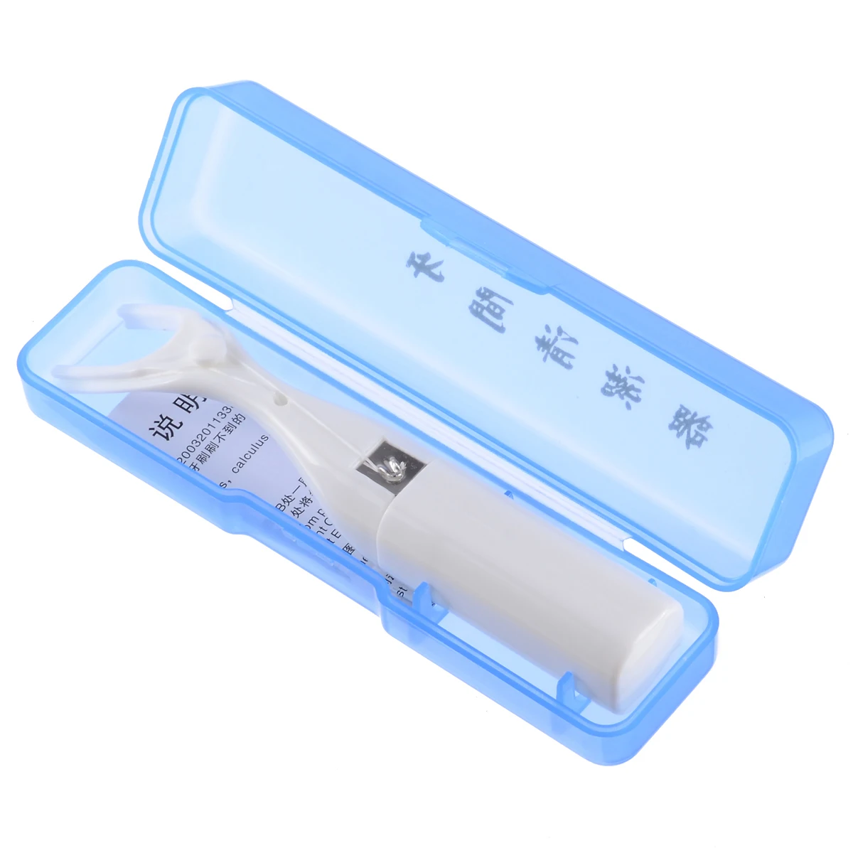 50m Ultra Thin Flat Wire Reusable Dental Floss Holder Hard Plastic box Interdental Cleaner With 50m Flosses For Oral Hygien