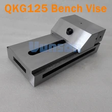 QKG125 плоский нос прецизионные тиски для поверхностного шлифования, фрезерный станок, edm машина, высокая точность 0,005 мм/100 мм