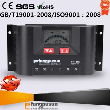 

10A LCD Display PWM Solar charge controller for 12V 24V PV system