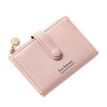 Short Wallet Women Purse Women's Wallets Zipper Clutch Bag Female Card Holder High Quality Mini Coin Pocket Designer Money Bag purse women long wallets bow clutch bag female card holder cellphone pocket famous brand lady money bag high quality coin wallet