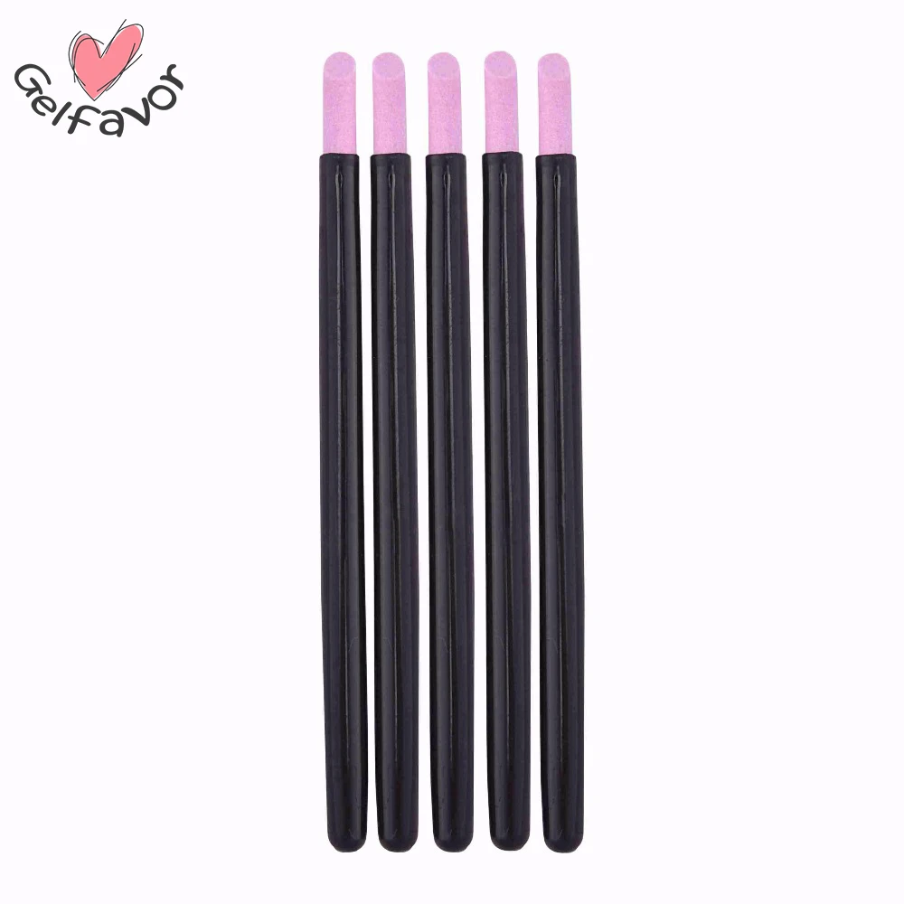 

Gelfavor 1PCS Unique Stone Nail File Professional Cuticle Remover Trimmer Buffer Pedicure Manicure Nail Art Tools