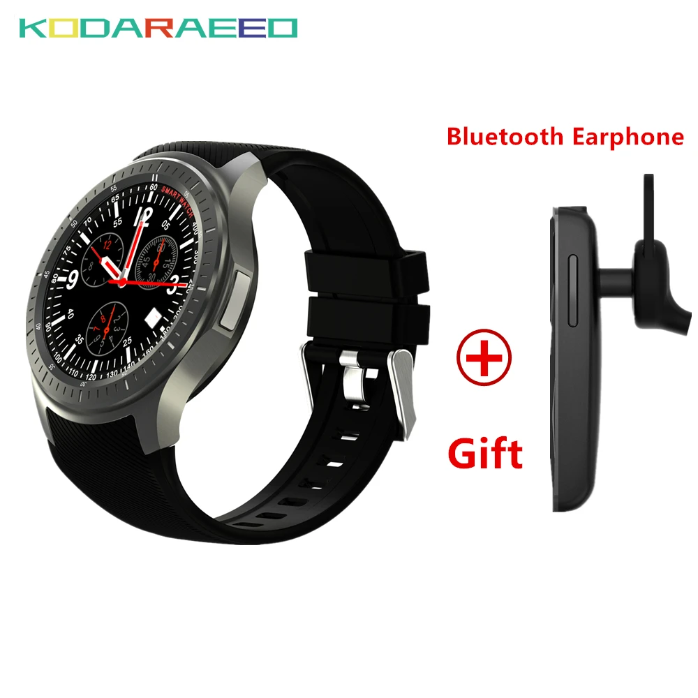 

DM368 3G Smart Watch MTK6580 Android 5.1 Quad Core Heart Rate GPS Smartwatch for IOS&Android Phone Watch PK KW88 KW99+Headset