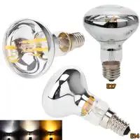 10 ピース/ロット LED 電球 R50 R63 R80 E27 E14 レトロ反射フィラメント 4 ワット 5 ワット 6 ワット 220 ボルト省エネライト交換白熱ランプ