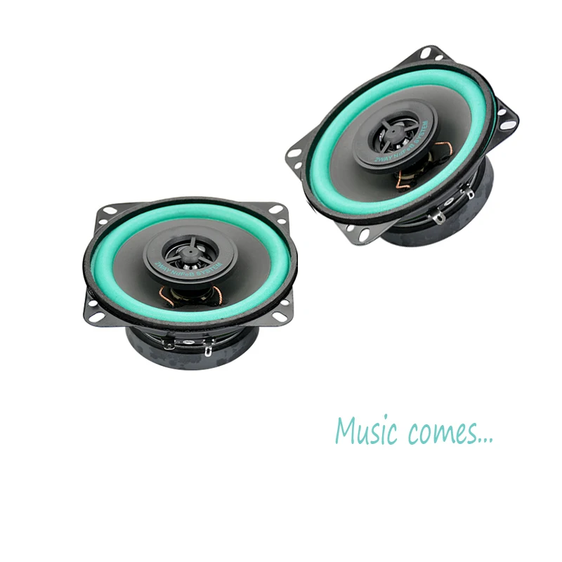 Buy Cheapest 4inch coaxial 2 way Car Acoustic louder