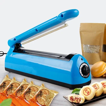 

Manual Plastic Film Sealer Heat Impulse Sealer Poly Bag Plastic Film Sealing Machine for Home Kitchen