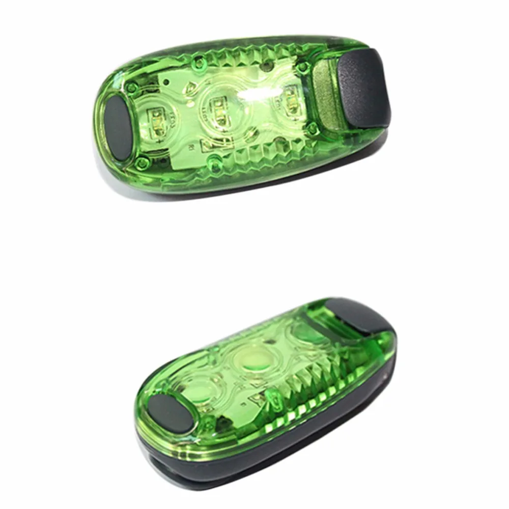 Bicycle Light Parts Multi function LED Safety Light Clip Riding Warning