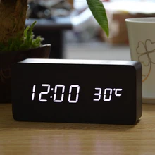 2015 Upgrade LED Alarm Clock,Desper Tador Temperature Sounds Control LED Display,Electronic Desktop Digital Table Clocks