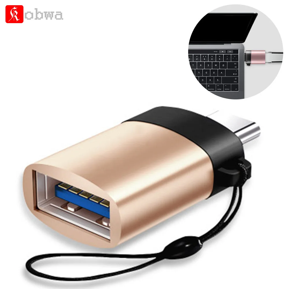 

Kobwa OTG type-c usb c adapter micro type c usb-c usb 3.0 Charge Data Converter for samsung galaxy s8 s9 note 8 xiaomi huawei