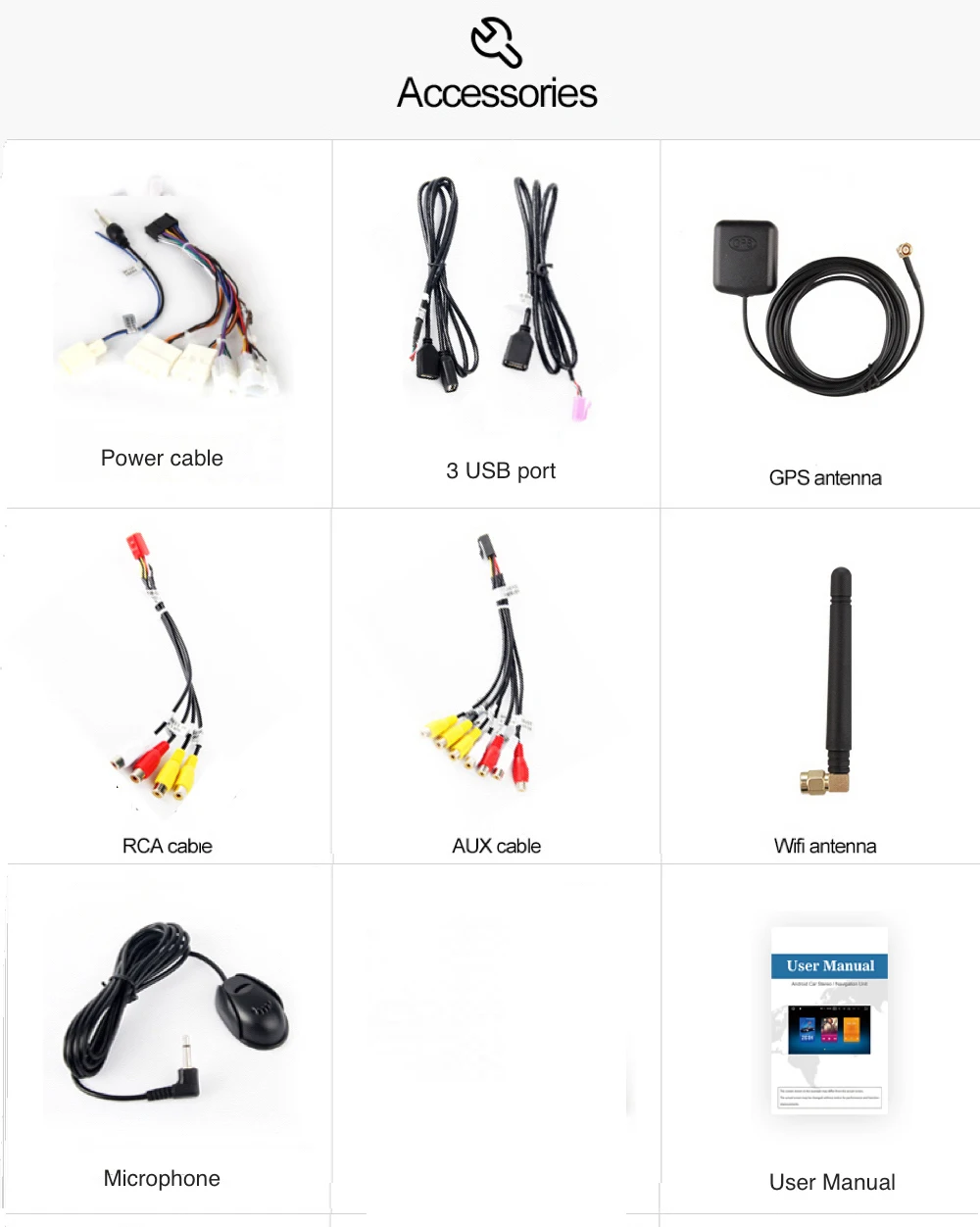 Top Stereo Head Unit Android 9.0 GPS for Toyota Land cruiser LC100 2003 - 2008 IPS Screen auto-radio navigation 4Gb ram PX5 8-Core 11