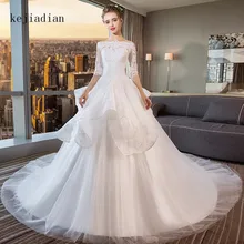 Retro Vintage Lace Wedding Dress